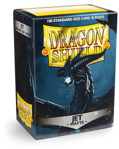 DS - Standard Sleeves: Jet [Matte] (100 Sleeves)