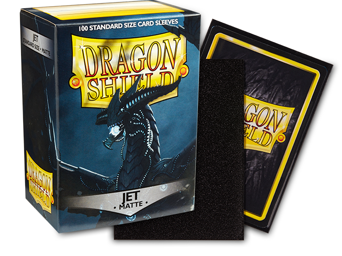 DS - Standard Sleeves: Jet [Matte] (100 Sleeves)