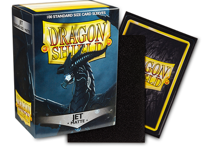 DS - Standard Sleeves: Jet [Matte] (100 Sleeves)