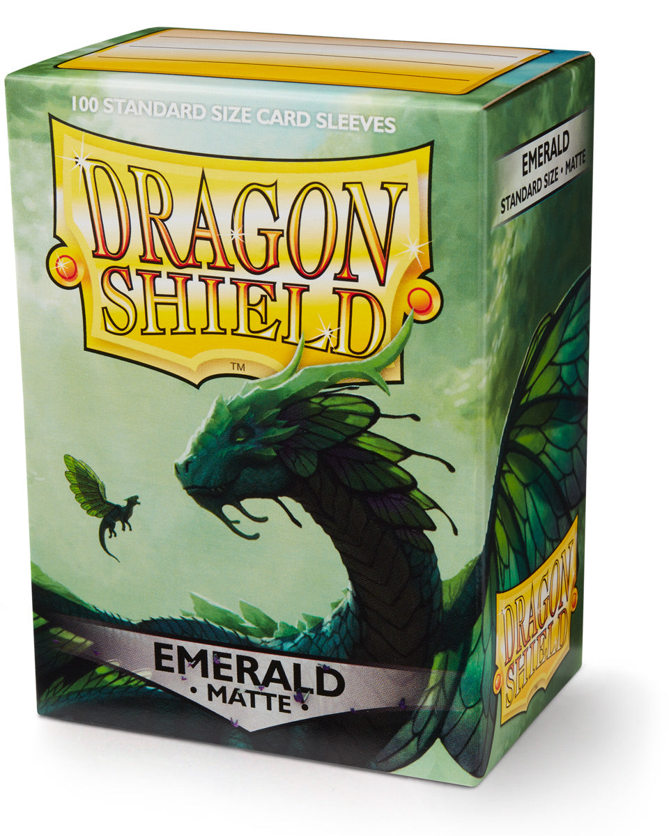 DS - Standard Sleeves: Emerald [Matte] (100 Sleeves)
