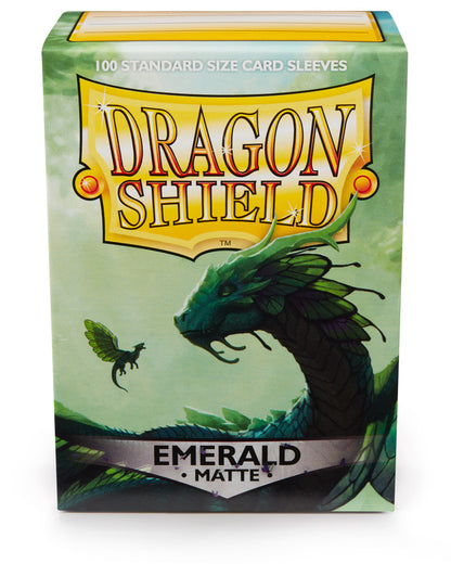 DS - Standard Sleeves: Emerald [Matte] (100 Sleeves)