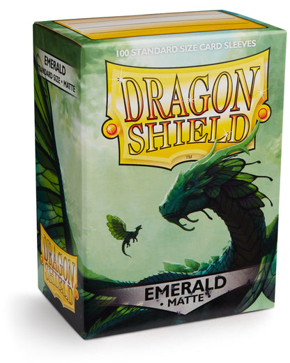 DS - Standard Sleeves: Emerald [Matte] (100 Sleeves)