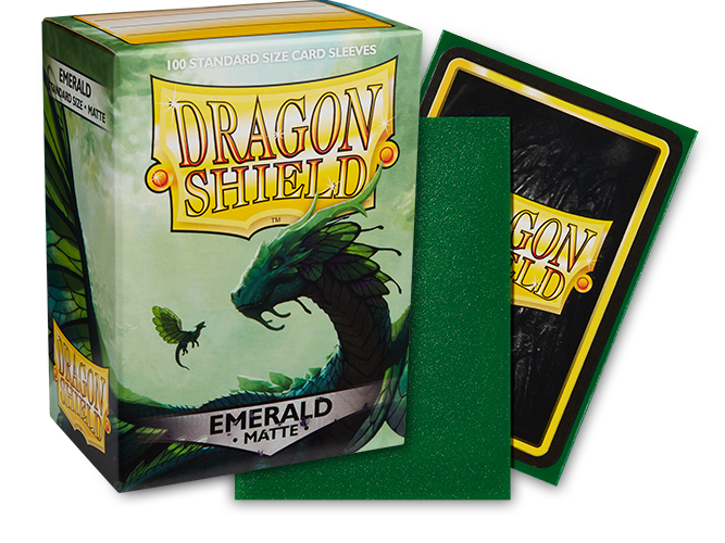 DS - Standard Sleeves: Emerald [Matte] (100 Sleeves)