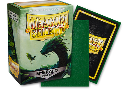 DS - Standard Sleeves: Emerald [Matte] (100 Sleeves)