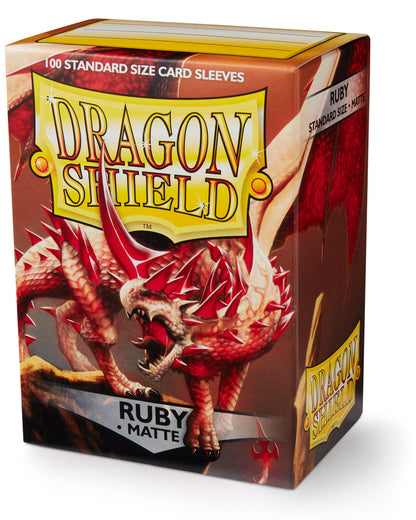 DS - Standard Sleeves: Ruby [Matte] (100 Sleeves)