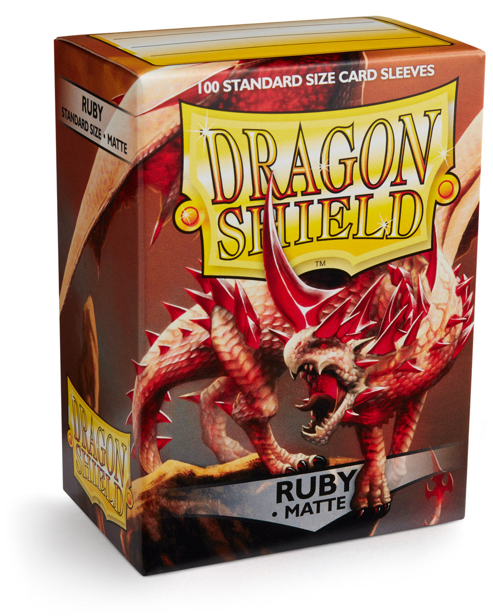 DS - Standard Sleeves: Ruby [Matte] (100 Sleeves)