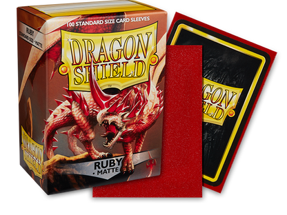 DS - Standard Sleeves: Ruby [Matte] (100 Sleeves)