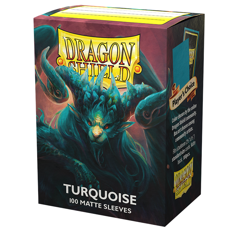 DS - Standard Sleeves: Player's Choice: Turquoise [Matte] (100 Sleeves)