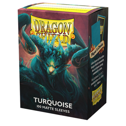 DS - Standard Sleeves: Player's Choice: Turquoise [Matte] (100 Sleeves)
