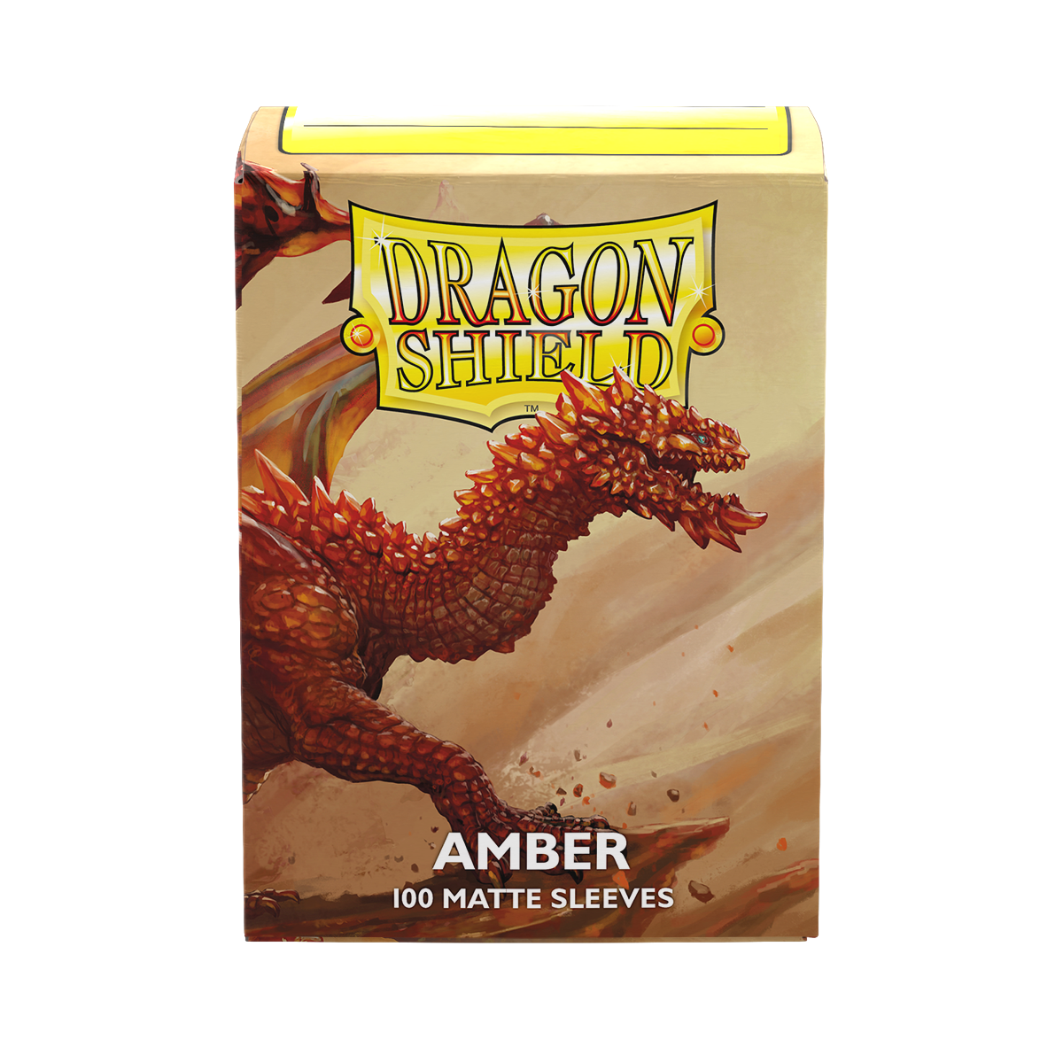 DS - Standard Sleeves: Amber [Matte] (100 Sleeves)