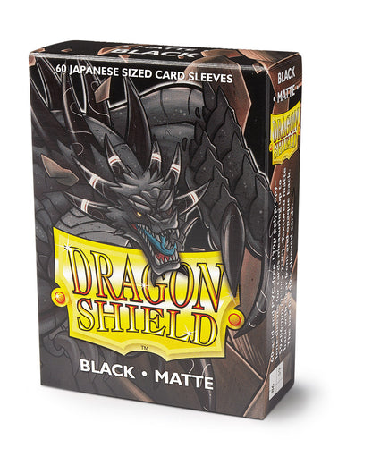DS - Japanese Sleeves: Black [Matte] (60 Sleeves)