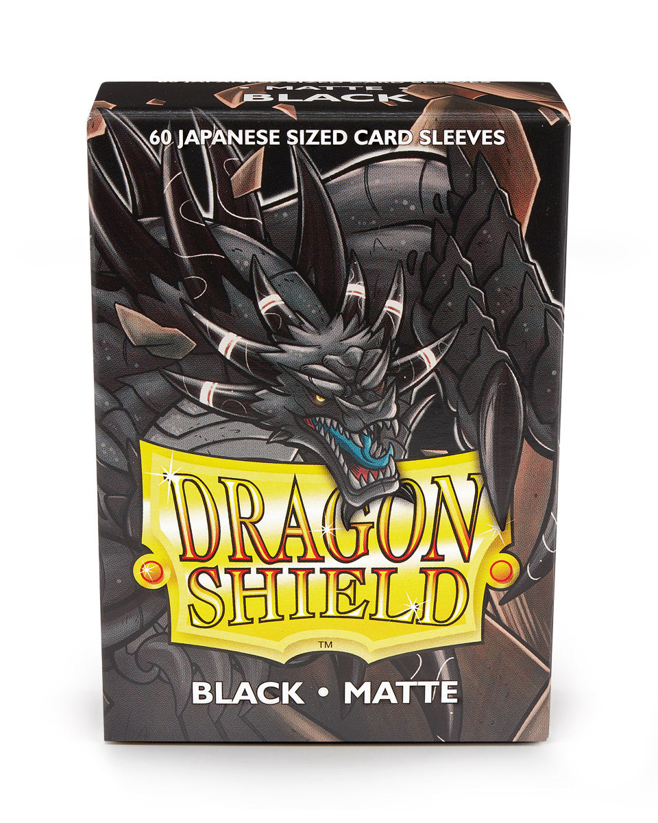 DS - Japanese Sleeves: Black [Matte] (60 Sleeves)