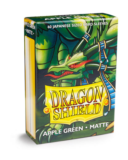 DS - Japanese Sleeves: Apple Green [Matte] (60 Sleeves)