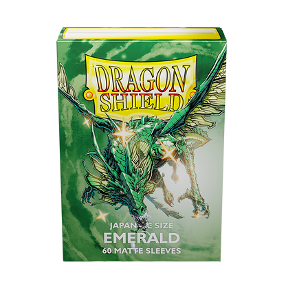 DS - Japanese Sleeves: Emerald [Matte] (60 Sleeves)