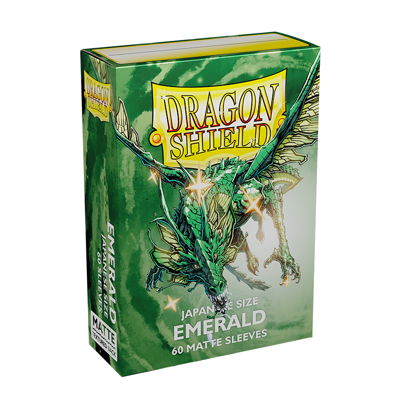 DS - Japanese Sleeves: Emerald [Matte] (60 Sleeves)