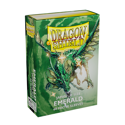 DS - Japanese Sleeves: Emerald [Matte] (60 Sleeves)