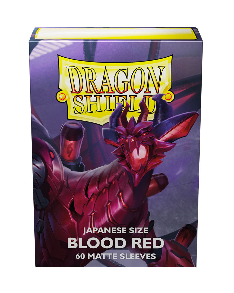 DS - Japanese Sleeves: Blood Red [Matte] (60 Sleeves)