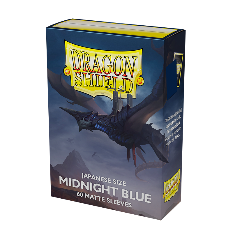 DS - Japanese Sleeves: Midnight Blue [Matte] (60 Sleeves)