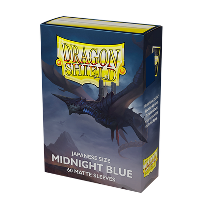 DS - Japanese Sleeves: Midnight Blue [Matte] (60 Sleeves)
