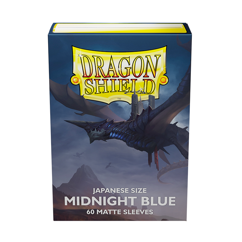 DS - Japanese Sleeves: Midnight Blue [Matte] (60 Sleeves)
