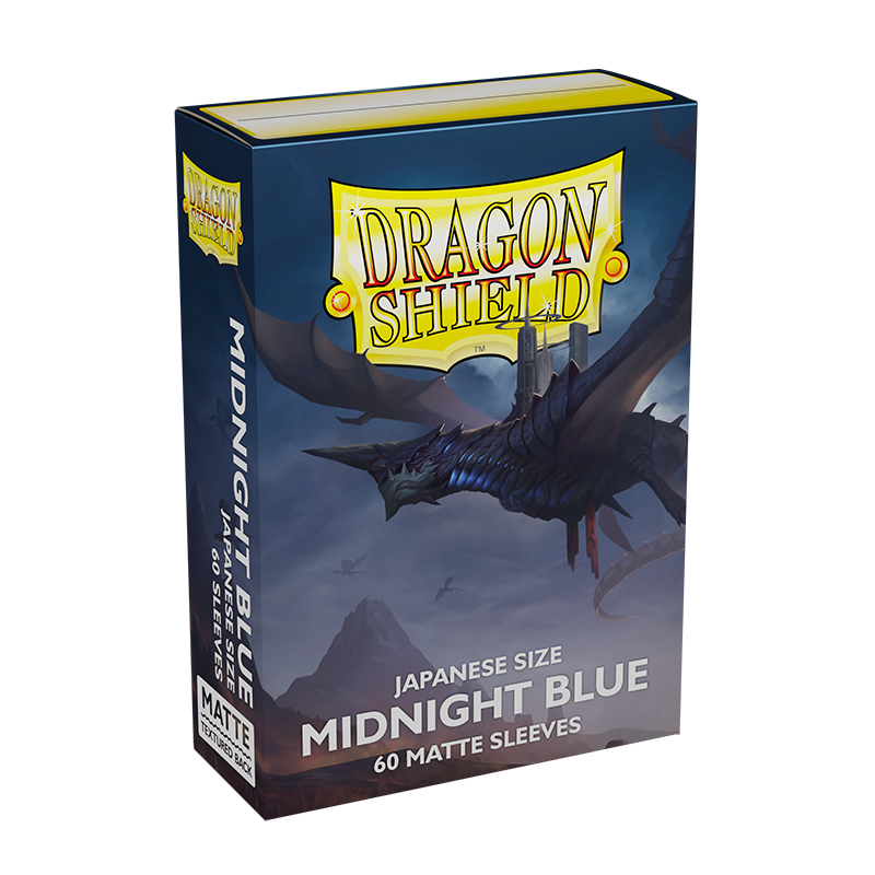 DS - Japanese Sleeves: Midnight Blue [Matte] (60 Sleeves)