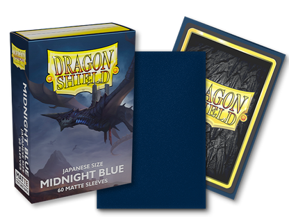 DS - Japanese Sleeves: Midnight Blue [Matte] (60 Sleeves)