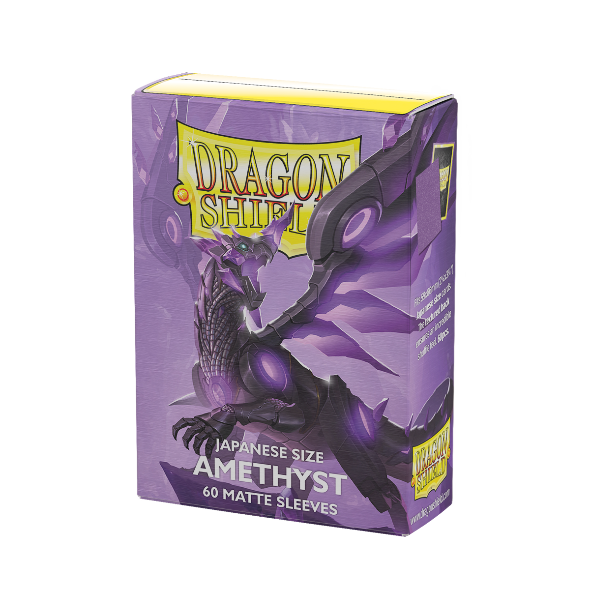 DS - Japanese Sleeves: Amethyst [Matte] (60 Sleeves)