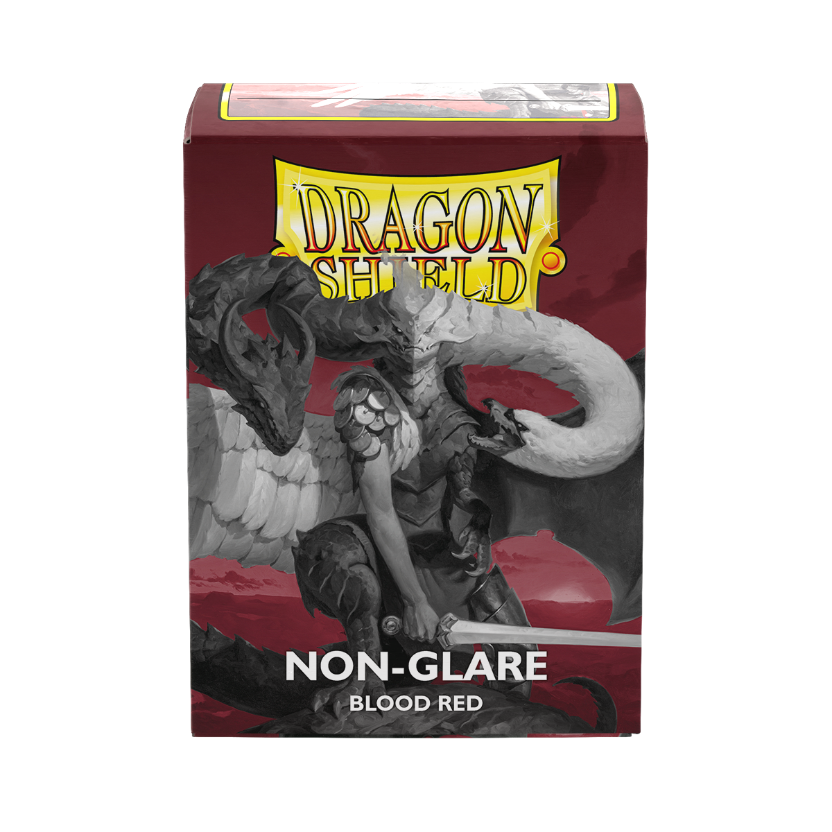 DS - Standard Sleeves: Non-Glare Blood Red [Matte] (100 Sleeves)