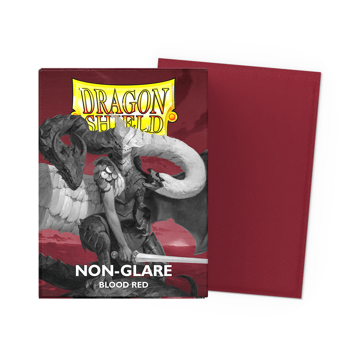DS - Standard Sleeves: Non-Glare Blood Red [Matte] (100 Sleeves)
