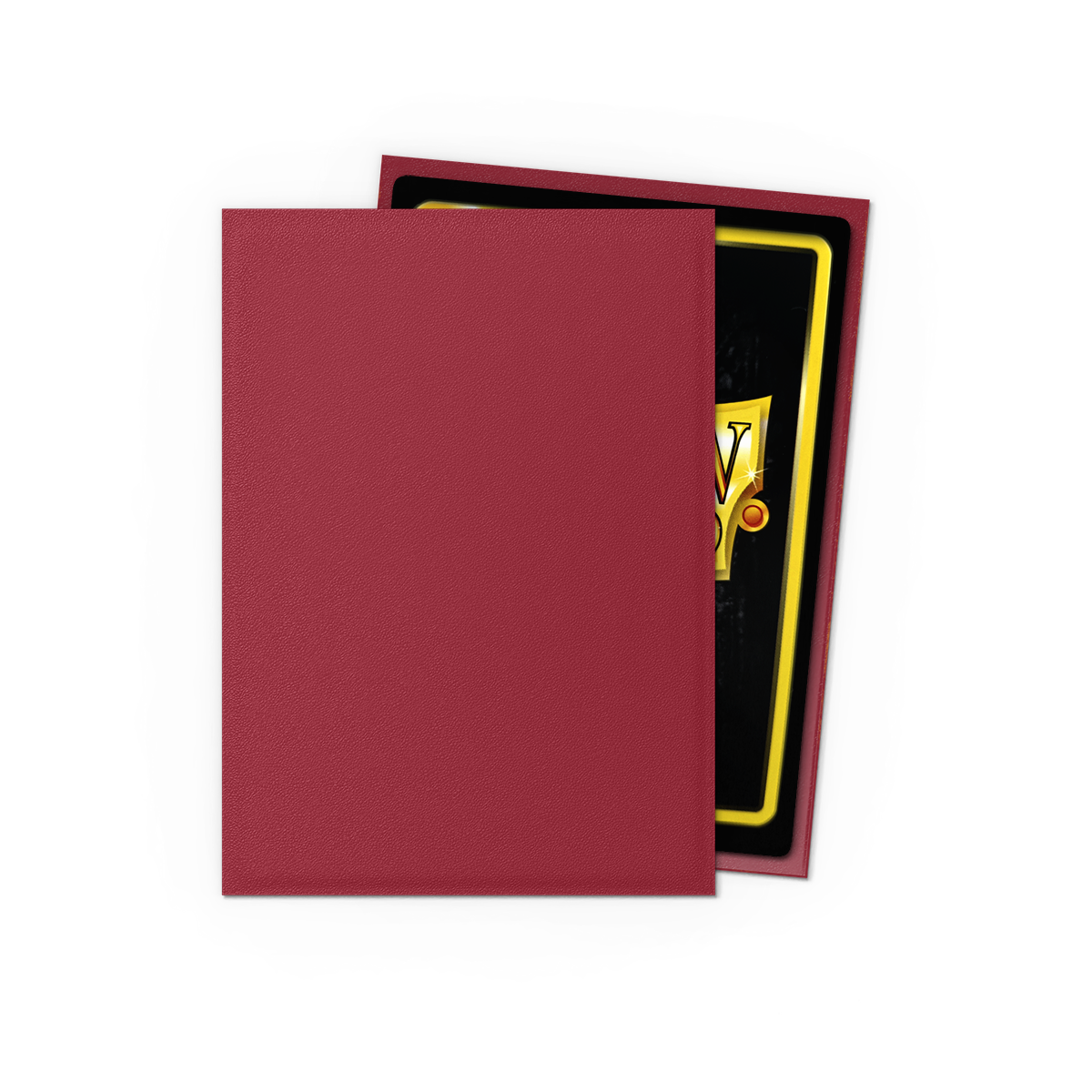 DS - Standard Sleeves: Non-Glare Blood Red [Matte] (100 Sleeves)