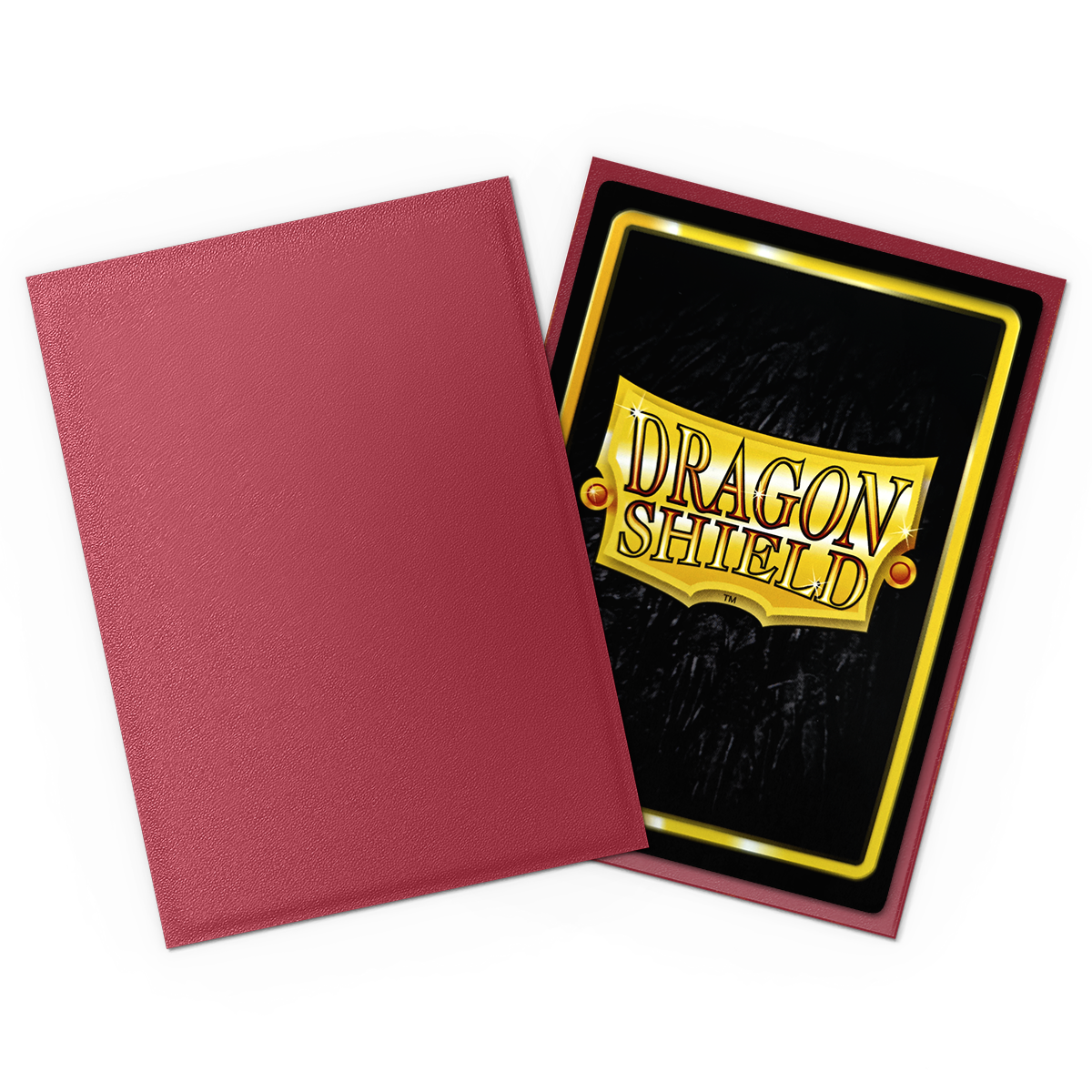 DS - Standard Sleeves: Non-Glare Blood Red [Matte] (100 Sleeves)