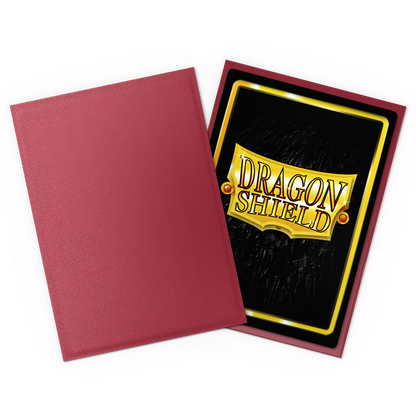 DS - Standard Sleeves: Non-Glare Blood Red [Matte] (100 Sleeves)