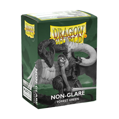 DS - Standard Sleeves: Non-Glare Forest Green [Matte] (100 Sleeves)