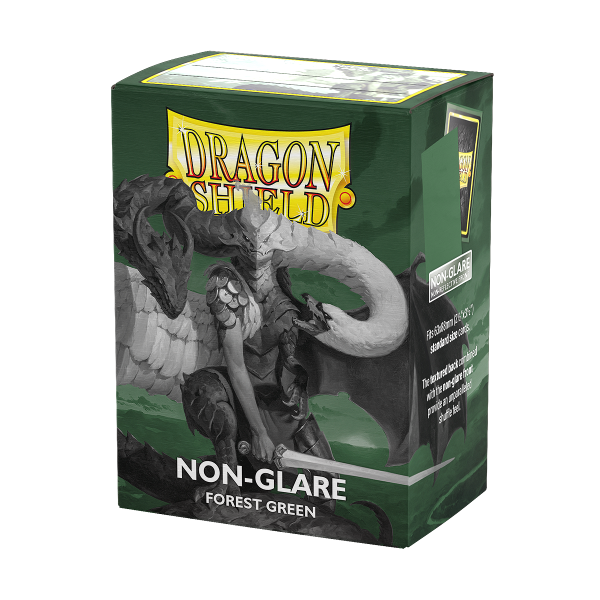 DS - Standard Sleeves: Non-Glare Forest Green [Matte] (100 Sleeves)