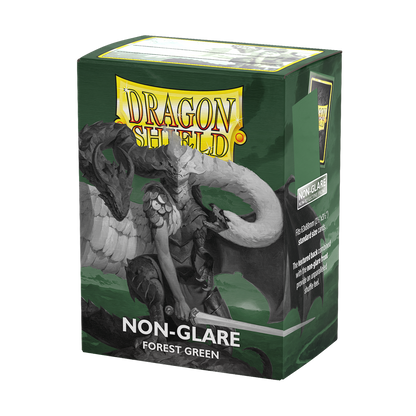 DS - Standard Sleeves: Non-Glare Forest Green [Matte] (100 Sleeves)