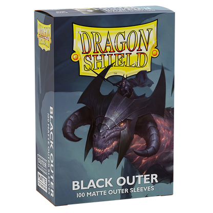 DS - Standard Outer Sleeves: Black (100 Sleeves)