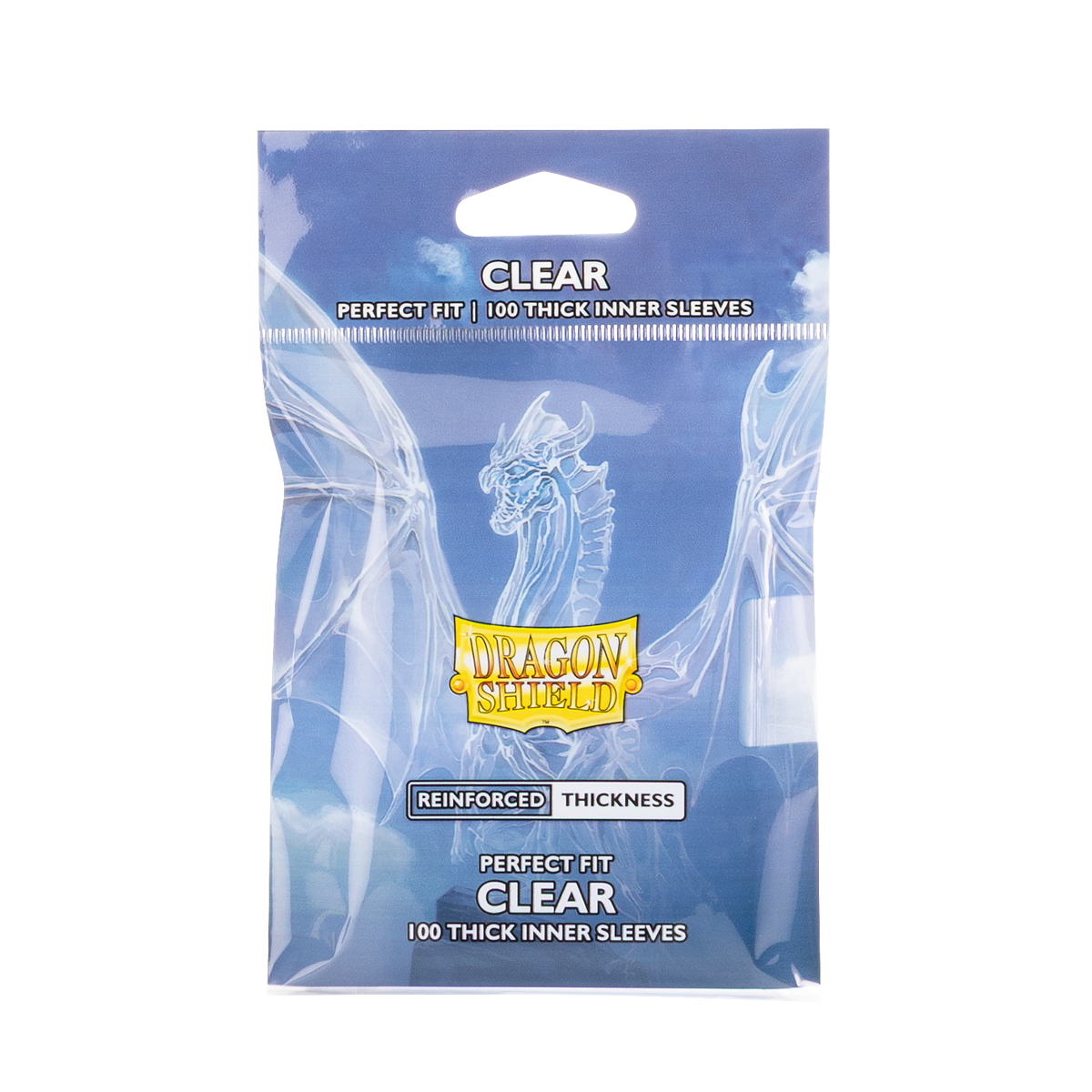 DS - Standard Perfect Fit Thick Inner Sleeves: Clear (100 Sleeves)