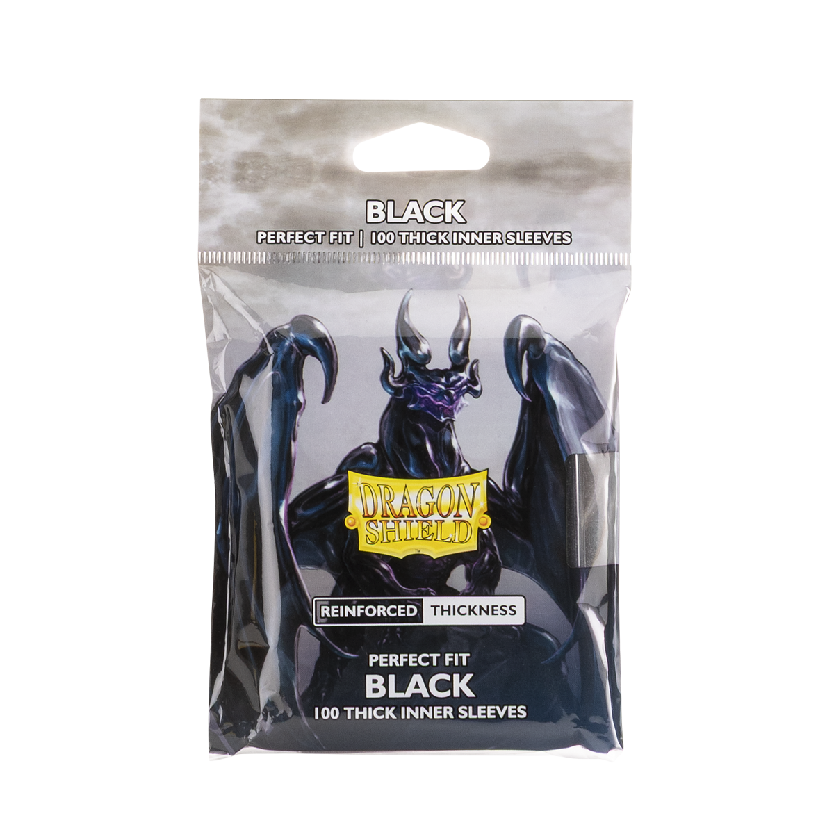 DS - Standard Perfect Fit Thick Inner Sleeves: Black (100 Sleeves)