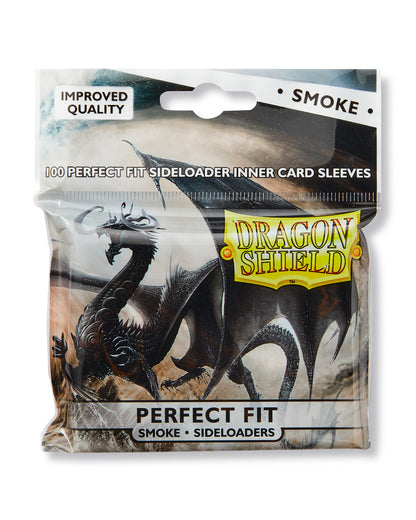 DS - Standard Perfect Fit Sleeves: Smoke [Sideloaders] (100 Sleeves)
