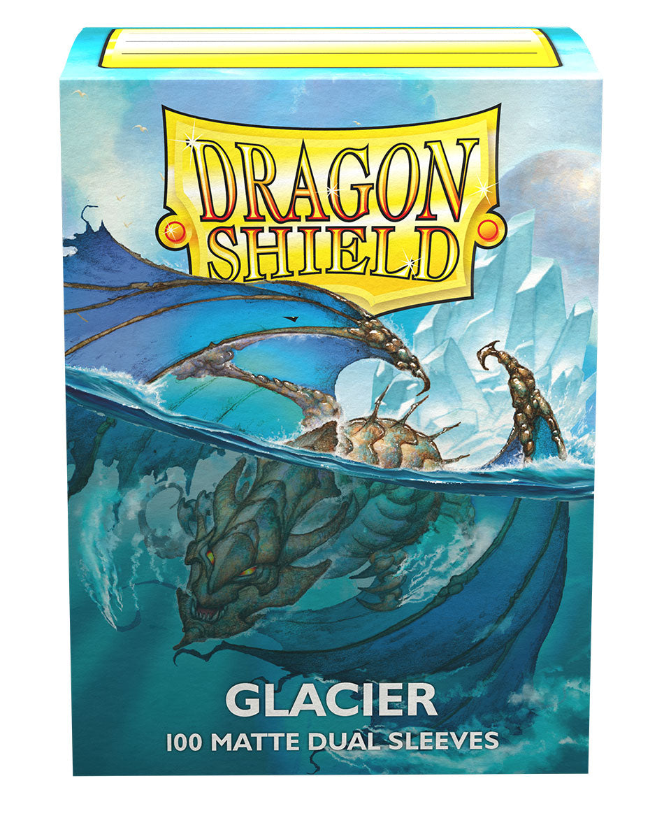 DS - Standard Dual Sleeves: Glacier [Matte] (100 Sleeves)