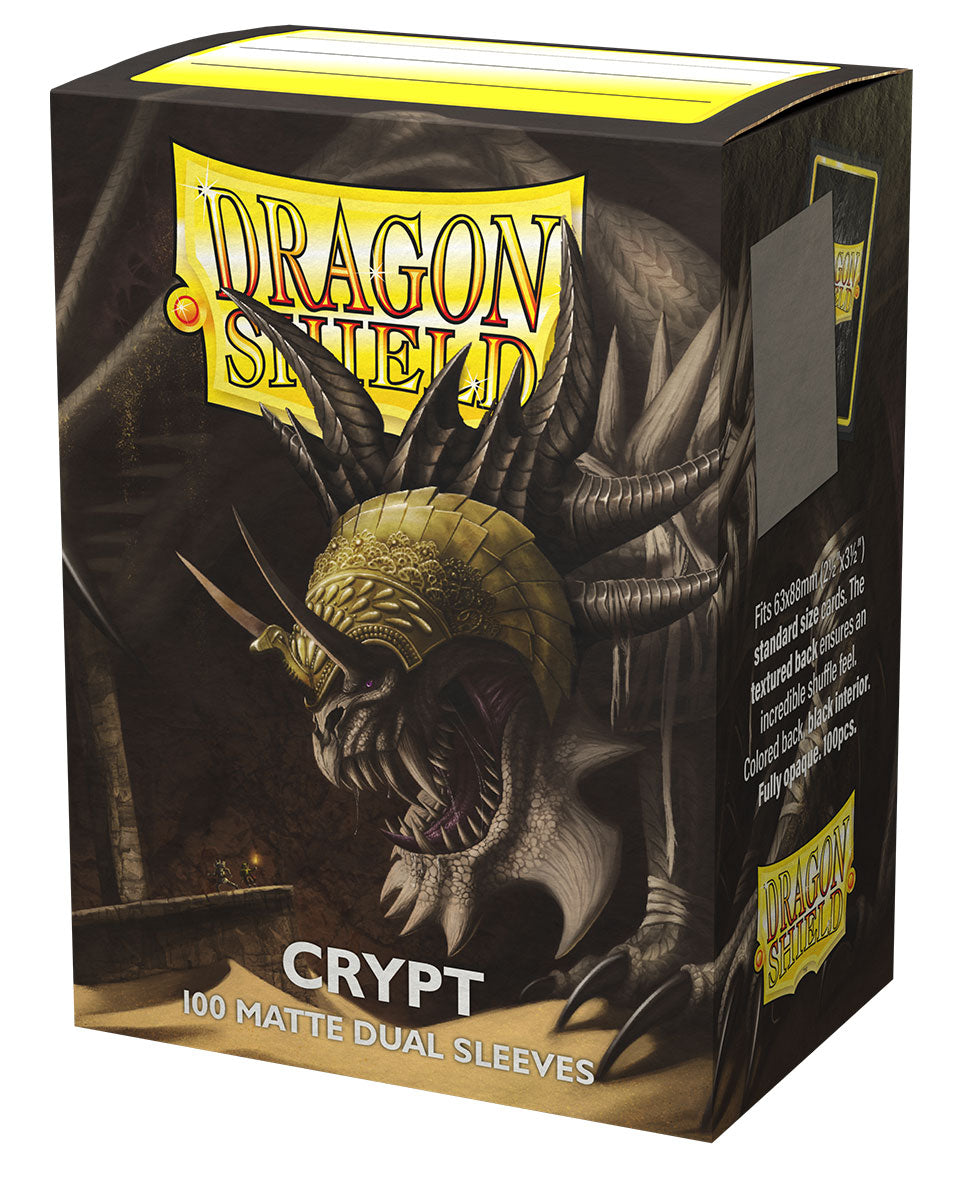 DS - Standard Dual Sleeves: Crypt [Matte] (100 Sleeves)
