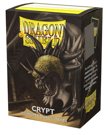 DS - Standard Dual Sleeves: Crypt [Matte] (100 Sleeves)