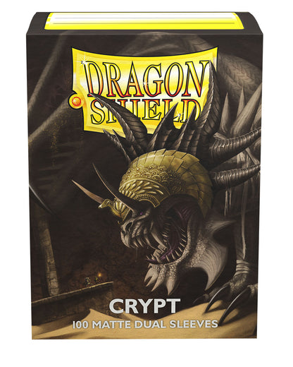 DS - Standard Dual Sleeves: Crypt [Matte] (100 Sleeves)