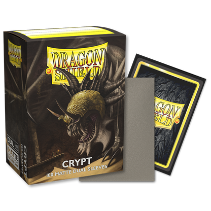 DS - Standard Dual Sleeves: Crypt [Matte] (100 Sleeves)