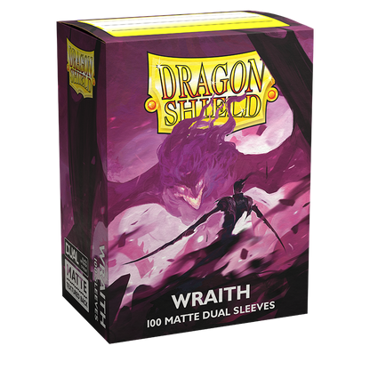 DS - Standard Dual Sleeves: Wraith [Matte] (100 Sleeves)