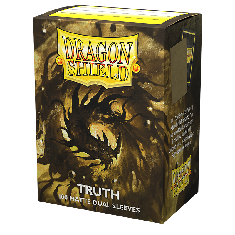 DS - Standard Dual Sleeves: Truth [Matte] (100 Sleeves)