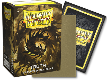 DS - Standard Dual Sleeves: Truth [Matte] (100 Sleeves)