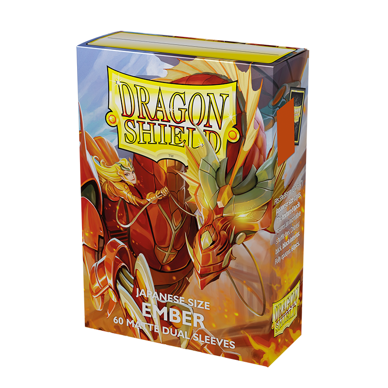 DS - Japanese Dual Sleeves: Ember [Matte] (60 Sleeves)
