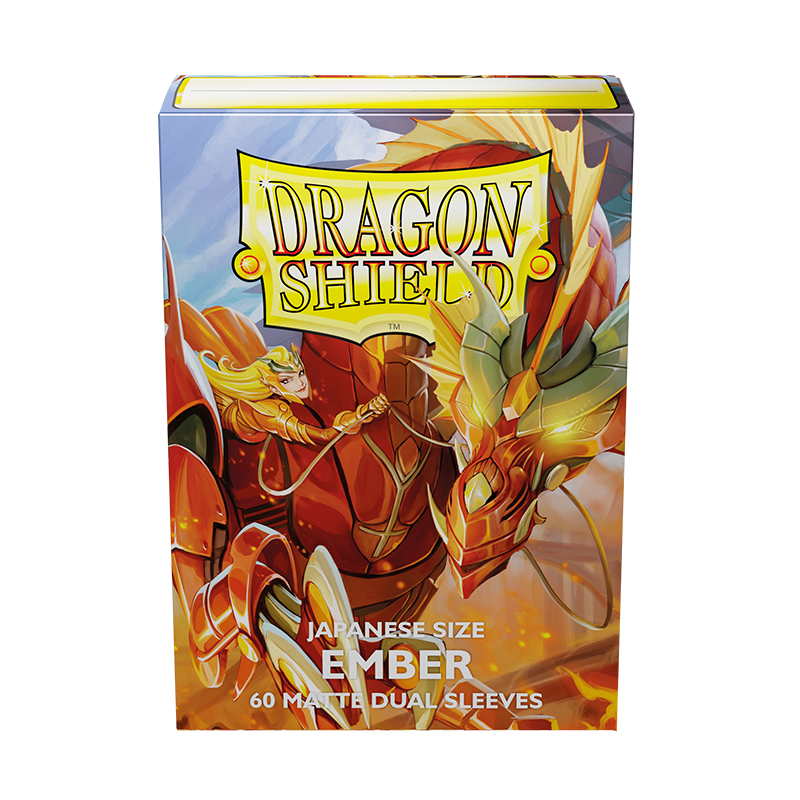 DS - Japanese Dual Sleeves: Ember [Matte] (60 Sleeves)