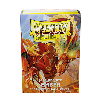 DS - Japanese Dual Sleeves: Ember [Matte] (60 Sleeves)